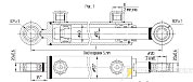 Гидроцилиндр МС40/25х400-3(4).11(645)