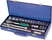 Набор торцевых головок (1/2"DR; 8-34 мм; 24 предмета) Jonnesway S04H4724S