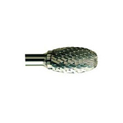 Борфреза твердосплавная овальная с двойной насечкой E2025