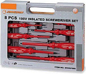 Набор диэлектрических отверток Jonnesway D02AP08S