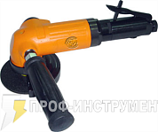 Шлифмашинка угловая пневматическая PTI-75018L для тяжелых условий эксплуатации